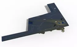 B-21 Raider bomber 3D model