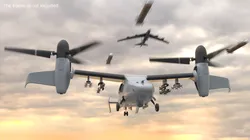 Bell V 247 Vigilant Combat Drone 3D model