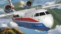 Beriev Be 200 Altair Aircraft Rigged 3D model