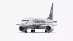 Boeing 737-800 MAX Ryanair 3D model