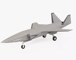 Boeing Airpower Teaming System 3D model