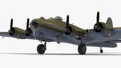 Boeing B-17 Bomber 3D model