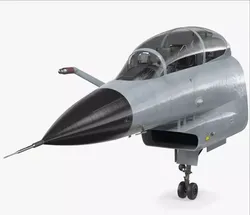 Chengdu J10 S Tandem Seated Cockpit 3D model