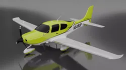 Cirrus SR22 - 8 Colors Included 3D model
