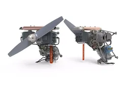 Drone Aircraft Engine  3D model