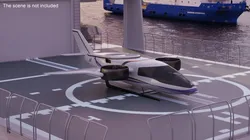 eVTOL Air Taxi 3D model