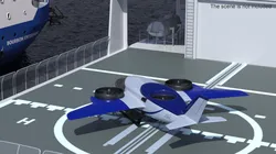 eVTOL Taxi 3D model
