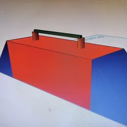 Finger Skate Module with Handrail