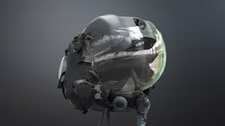 FLIGHT SUIT F35 Helmet 3D model