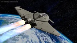Futuristic Stealth Fighter Aircraft Rigged for Maya 3D model