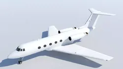 Grumman G1159  GII Static Low-poly 3D model