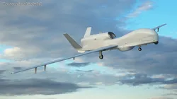 Long-range Reconnaissance UAV 3D model