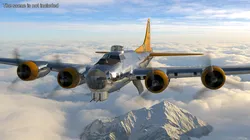 Military Bomber B-17 Rigged for Maya 3D model
