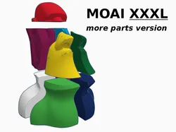 Moai XXXL - 9 pieces version (no support)