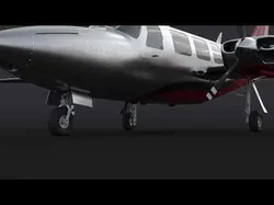 Piper Aerostar 700 3D model