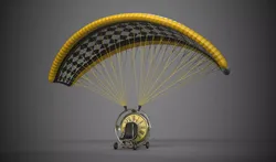 Powered Paraglider 3D model