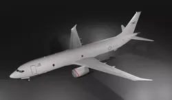 RAAF Boeing p8A - Poseidon low poly  Low-poly 3D model