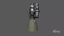 Raptor Engine  3D model