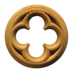 Rosette - Gothic Quatrefoil Pierced