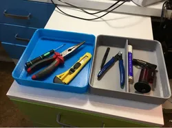 Square stackable boxes