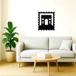 stamp wall decoration