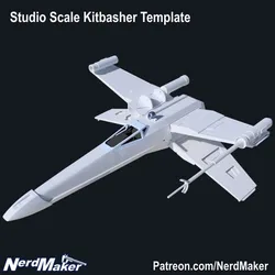 Studio Scale Model-X Kitbasher Template