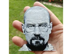 Walter White Litho Black/White