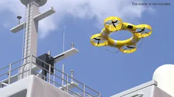 Water Rescue Drone Yellow 3D model