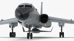 Xian H-6 China Strategic Bomber with Reconnaissance Drone 3D model