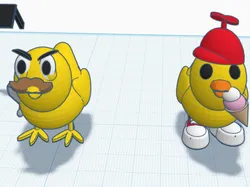 3D printer bestanden | 3MF | ava stone's duck famnily
