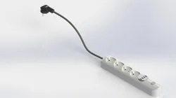 4 Way electrical extension cord