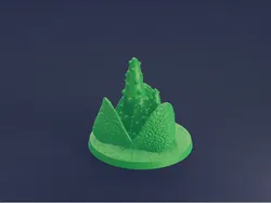 Alien Fungus KJ – Bioluminescent-Inspired Sci-Fi Plant for Tabletop & Dioramas