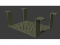 Beelink SER8 under desk mount
