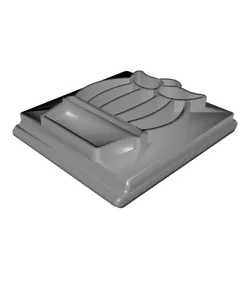 Cactus with Flower Stamp Tile, 5 Sizes, Perfect for Clay, Cookies & Fondant Crafting PRODUCT_1426
