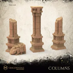 Columns by Gracewindale 3D print model