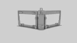 cyberpunk billboard 3D model
