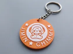 Fișiere pentru imprimante 3D | Fișier 3MF | BTS Keychain