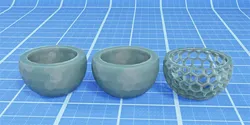 Hexagon Vases 3D print model