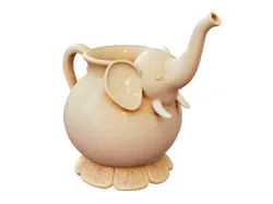 Home Decorations & Ornaments STL Descărcare - Elephant Watering Can - YehBoy