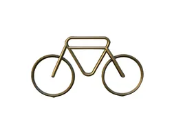 Home Decorations & Ornaments STL تنزيل - Minimalist Bicycle Wireframe Decor - YehBoy
