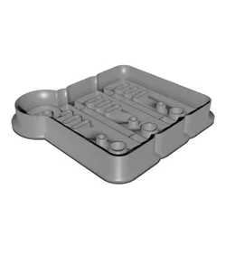 Hosting Shape Cutter & Stamp Set, Perfect for Cookies & Fondant, Includes 6 Pieces in S/M/L Sizes PRODUCT_2884