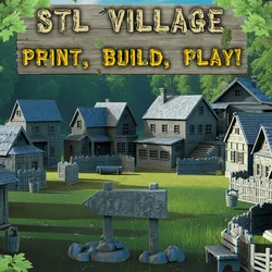 Medieval Village Set