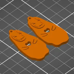 No Face Inspired Earrings