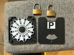 Other STL Download - Parking Disc-Clock Motorcycleby Creating_3d