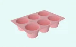 Silicone Muffin baking tray mold