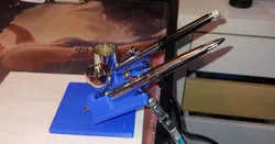 SUPPORT DOUBLE AÉROGRAPHE (Holder for two airbrushes)