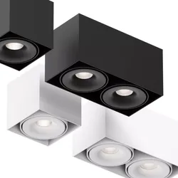 Tema N three led lights on wall 3D model