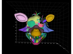 Withered Foxy Head(WIP)