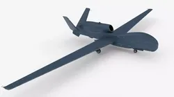 8K Unmanned Aerial Vehicle Drones UDIM textures 3D model