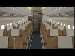 Airplane Cabin V2 Low-poly 3D model